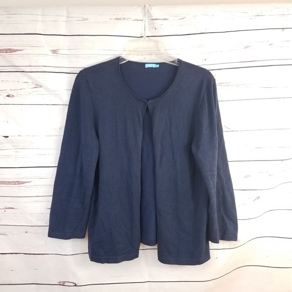 J. McLaughlin Sweaters - L. McLaughlin Navy Cardigan